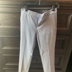 2p express blue striped work pants